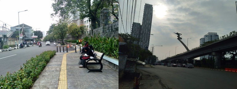 Masih banyak trotoar di Jakarta yang butuh pembenahan. - Dokpri