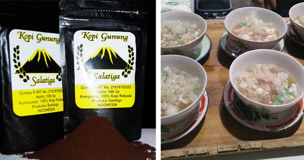 Kopi Gunung salatiga dan Wedang Ronde (Dokpri)