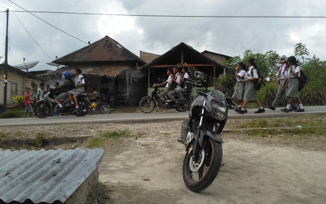 Ketika Pelajar Pulang Sekolah (Pribadi)