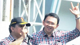 Prabowo Subianto & Ahok BTP (foto FX Ismanto / Tribunnews.com)