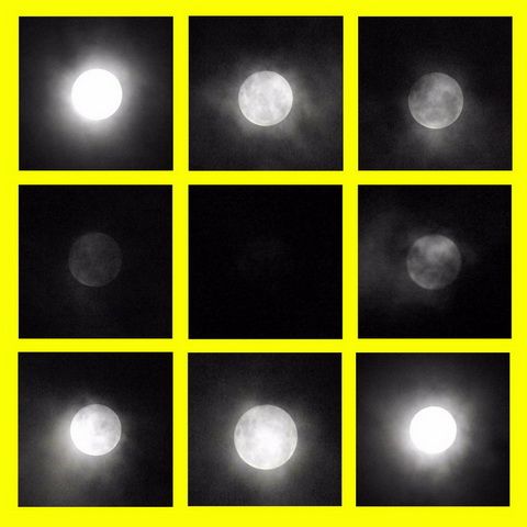 Bulan purnama 21 Januari 2019, bertepatan dengan datangnya gerhana. Foto: dok.pribadi