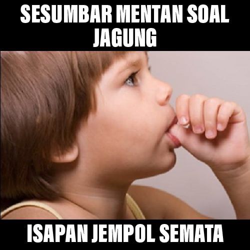 Sesumbar (meme edit pribadi)