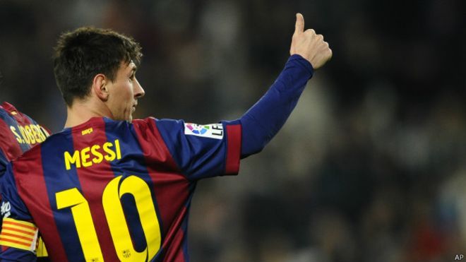 Lionel Messi (Sumber: bbc.com)