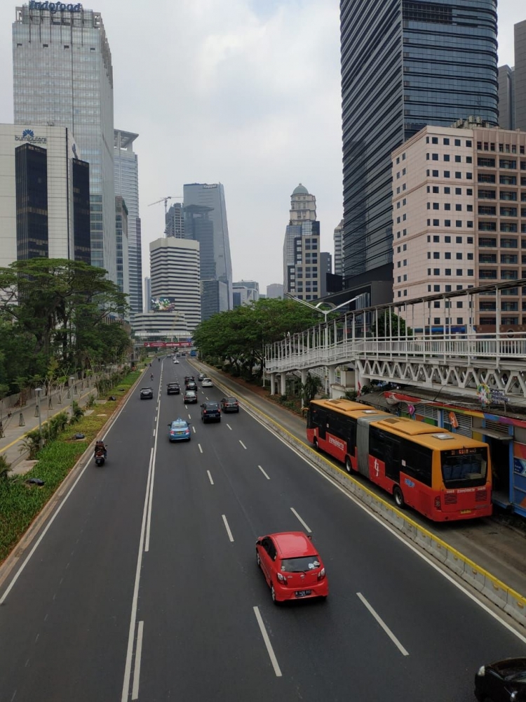 Jakarta tercatat sebagai kota dengan sistem BRT terpanjang di dunia (Dokumentasi Pribadi)