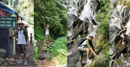 Tempat wisata di Kaki Gunung Salak, curug. | dokpri