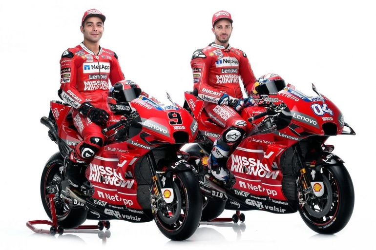 Petrucci dan Dovizioso (dok.motogp.com)