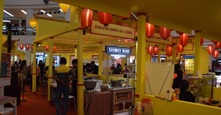 Festival Kuliner Pasar Glodok di Mal Ciputra, Jakarta Barat. (Foto Bozz Madyang)