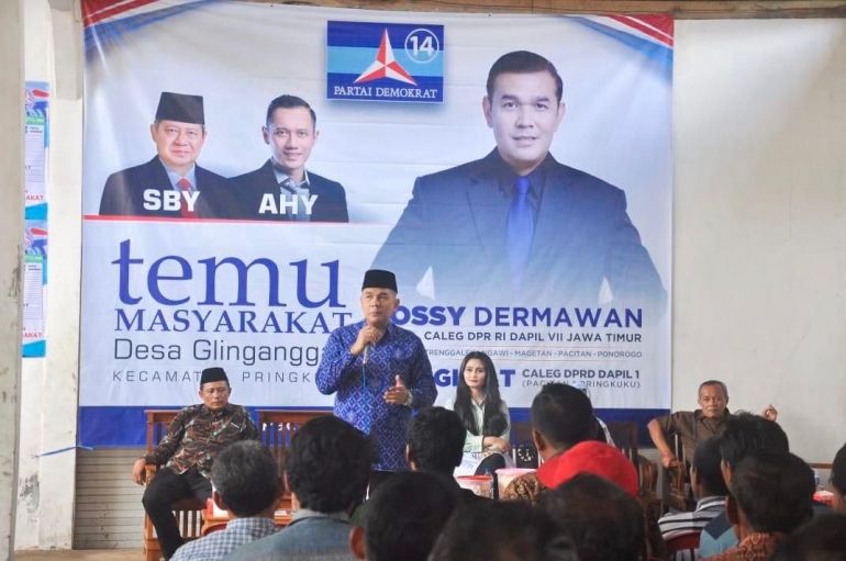 Ossy Dermawan, caleg DPR RI Dapil VII Jawa Timur dari Partai Demokrat