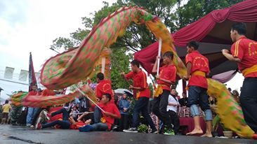 pertunjukan Barongsai (foto milik pribadi)