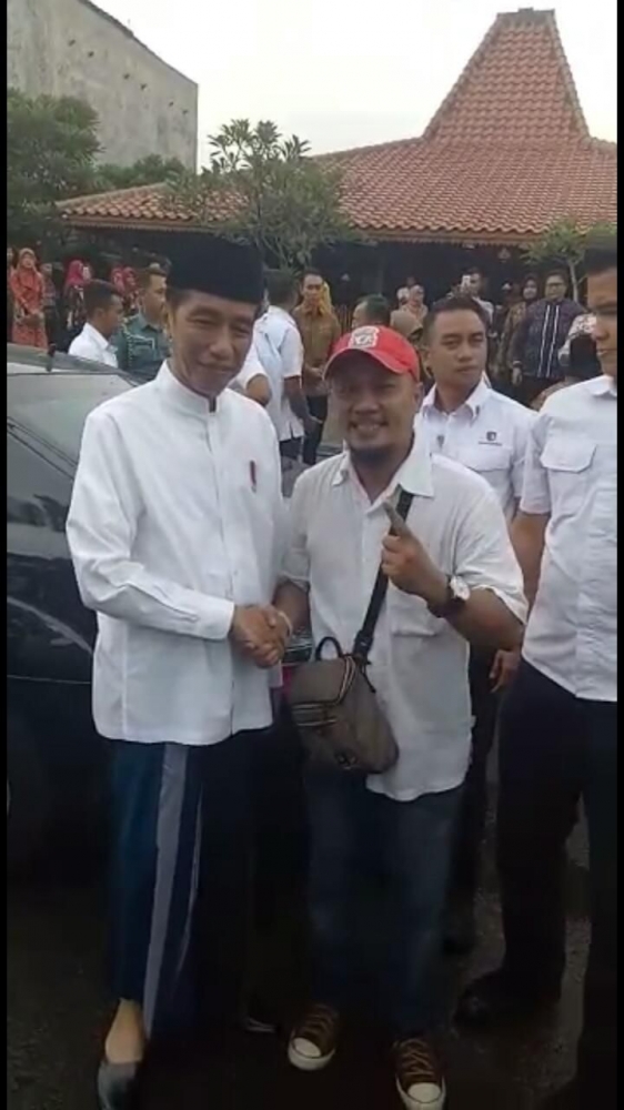 Januar bersama Jokowi, dokpri