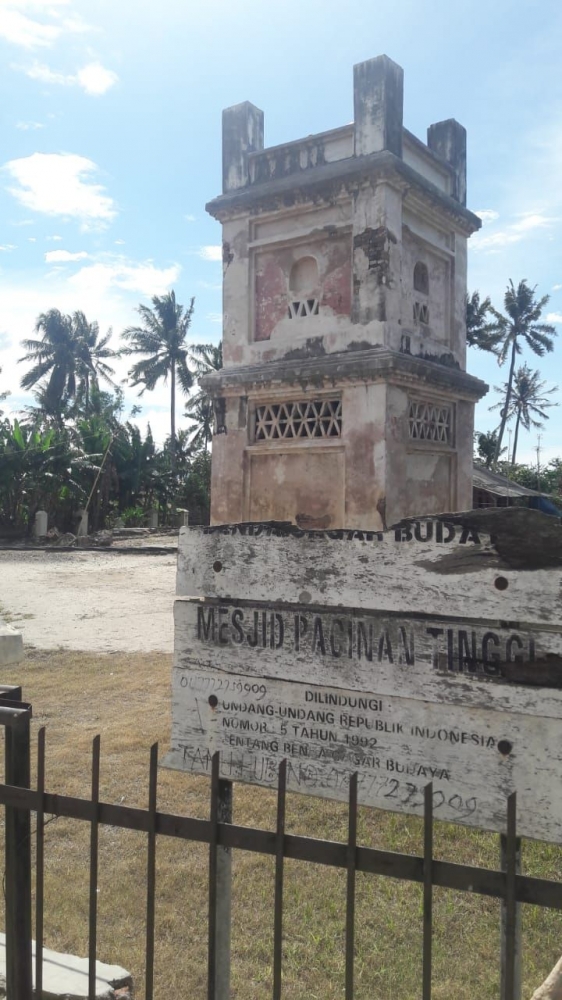 Sisa reruntuhan masjid pecinan/dokpri