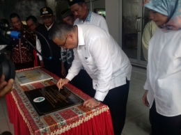 Kunjungan kerja Menteri Desa Eko Putro Sandjojo di Provinsi Bengkulu pada hari Rabu (6/2/2019). 