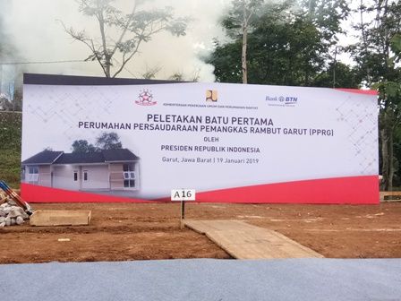 Peletakan Batu Pertama oleh Presiden Jokowi (Dokpri)