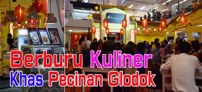 Berburu Kuliner Imlek 2019 Khas Pecinan Glodok di Mal. (Foto Ganendra)