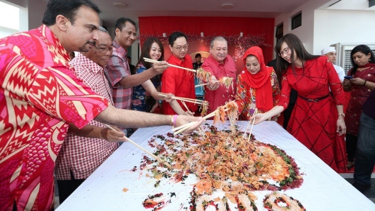 Sultan Johor Sultan Ibrahim bersama permaisuri. Dok. Bess Bess.