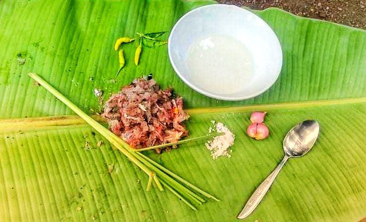 Bahan-bahan yang dibutuhkan dalam meracik (dokumentasi pribadi)