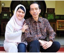 Bapak jokowidodo dan ibu iriana.contoh pasangan yang sukses dalam rumah tangga dan karir.pemimpin yang patut jadi teladan.sumber:tribunnews.com-foto istimewa