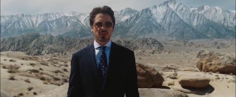 Robert Downey, Jr sebagai Tony Stark (sumber: Dok. Pribadi)