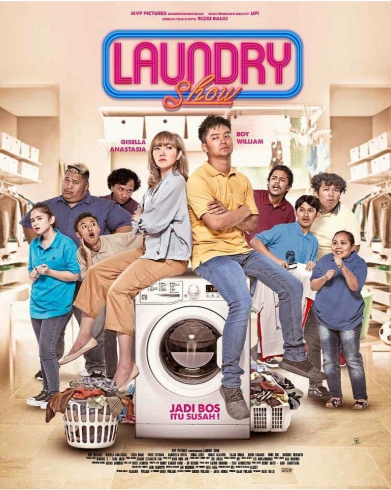 Poster Film Laundry Show (Sumber Gambar : twitter.com/djaycoholyc)