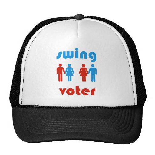 Ilustrasi Swing Voter (sumber: www.zazzle.ca)