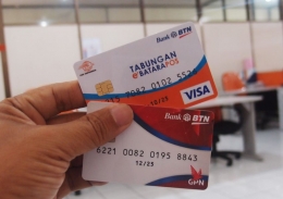 Kartu ATM BTN Visa dan GPN (dokumen pribadi)