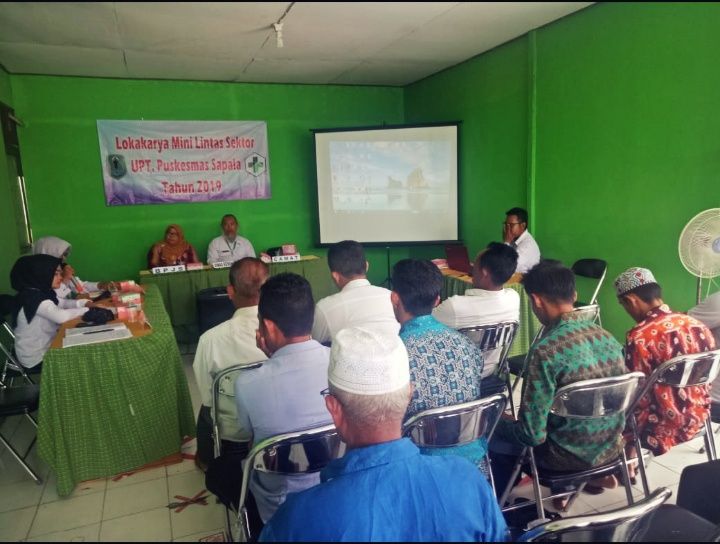Lokakarya Mini Lintas Sektor Puskesmas Sapala Menguatkan