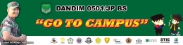 Dandim 0501/Jakarta Pusat Go To Campus. Dokpri