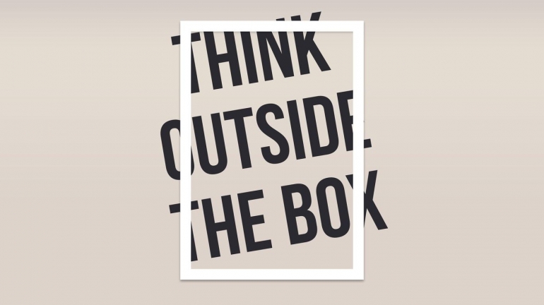 Ilustrasi Think Outside the Box. Source: Google