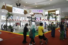 Kehadiran BTN di ajang Indonesia Property Expo. Gambar diunduh dari Property&Bank.