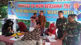 Suasana Pelayanan KB MOW Di Rumkitban DKT Mojokerto, Sabtu (16/02/2019)