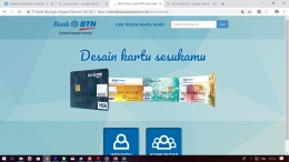 Kartu debit dengan desain suka-suka dari BTN untuk generasi milenial yang ingin mengekspresikan dirinya dengan desain unik. Gambar ditangkap dari situs Kartu Suka-Suka BTN.