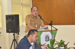 Asisten Ekbang Kota Adm. Jakarta Barat Drs. Fredi Setiawan (Dokpri)