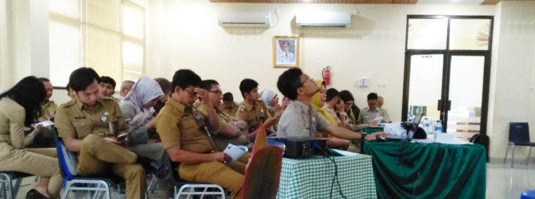 Suasana Musrenbang Kaecamatan Palmerah (Dokpri)