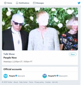 Live Talk Show 'People Now' di Twitter