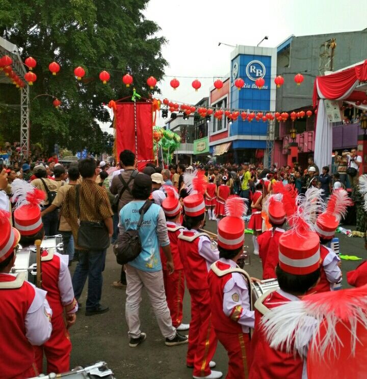 Drumband anak sekolah (dok.pri)