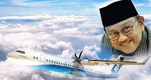 Habibie sebagai Bapak Dirgantara Indonesia. Sumber Inovasee