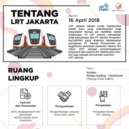 Depo LRT di Kelapa Gading