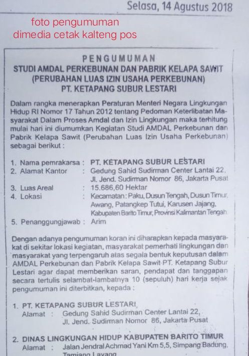 Amdal Bukan Dokumen Rahasia Negara Kompasiana Com