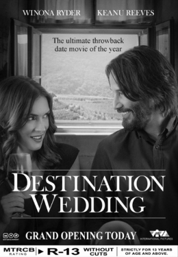 Film Destination Wedding getir sekaligus manis (dok. IMDb)