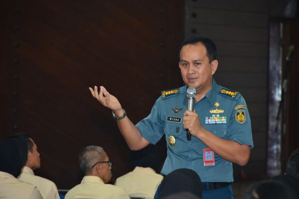 Kasubdispersal Kolonel Laut (S) Wisnu Agung Priyambodo