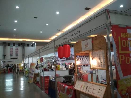 Stand Jogja Halal Food Expo 2019. Sumber: penulis.