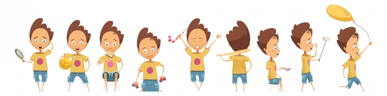 Setiap anak perlu dibimbing guna mengelolah emosi yang ada dalam dirinya (Ilustrasi dari vectorplace.com)