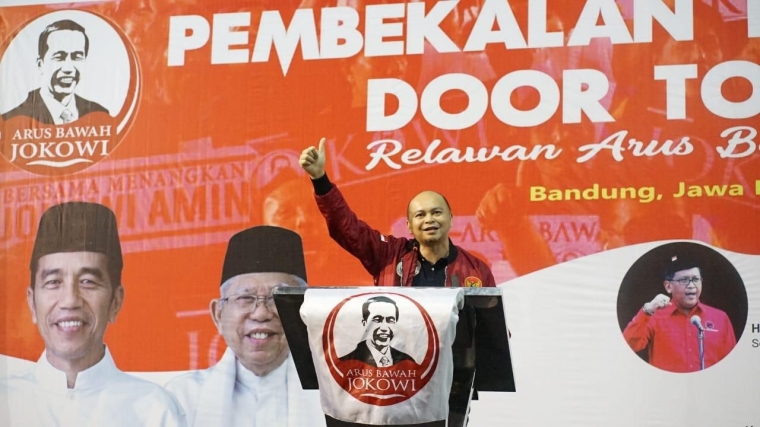 Michael F Umbas, Ketua Umum Arus Bawah Jokowi. Foto dok.pribadi