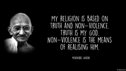 ilustrrasi. Kutipan Mahatma Gandhi. (picturequotes.me)