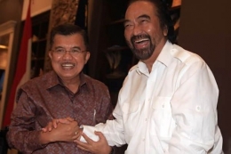 Jusuf Kalla dan Surya Paloh [Foto: fakta.news]