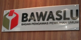 Logo Bawaslu RI (KOMPAS.com/ MOH NADLIR)