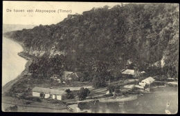 Pelabuhan Atapupu (1915) salah satu pintu masuk-jalur perdagangan di Timor/ Jolly Frankle
