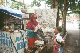 Kios koran mulai sepi | Dokumentasi pribadi 
