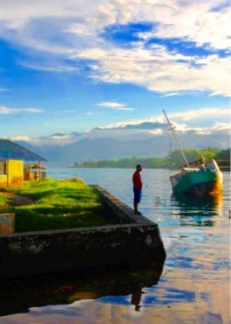 Pelabuhan Ketapang Manokwari (Dokumentasi pribadi)