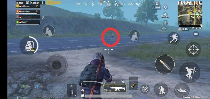 One of two targetsdokpri